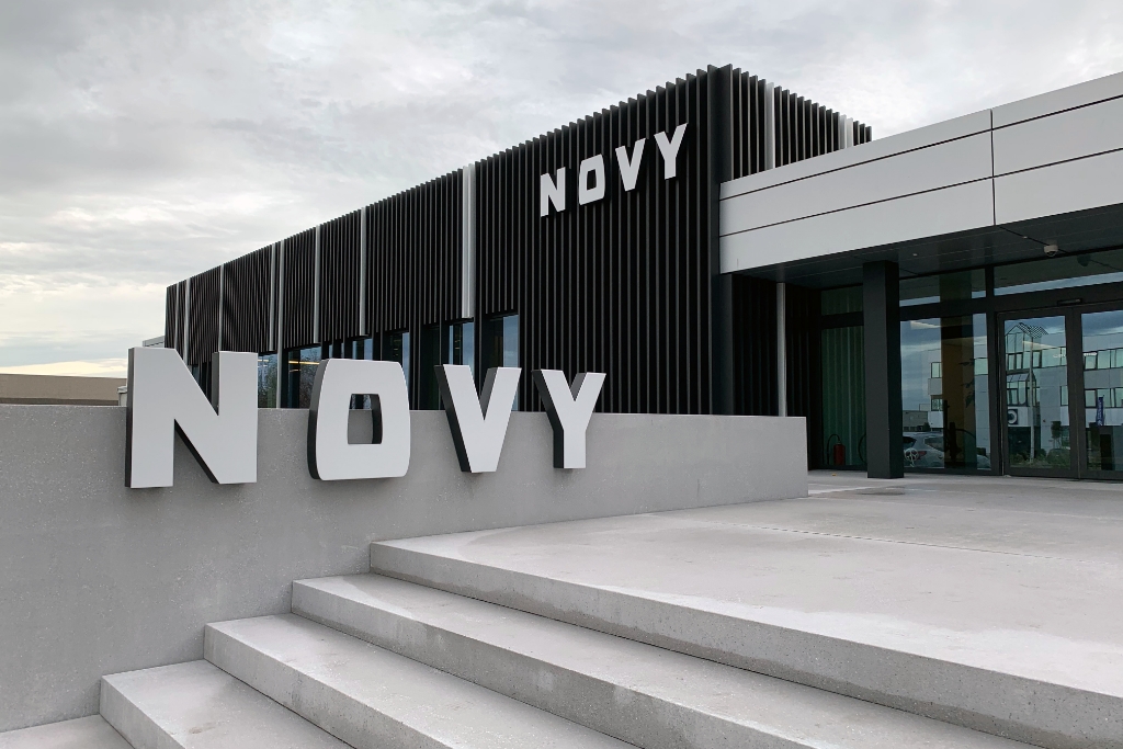 Gevelbekleding voor Novy